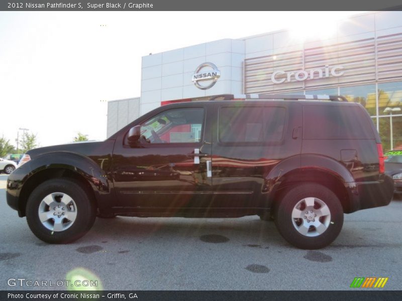 Super Black / Graphite 2012 Nissan Pathfinder S