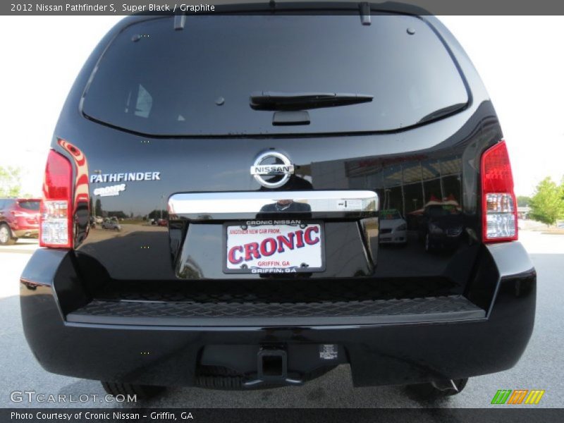 Super Black / Graphite 2012 Nissan Pathfinder S