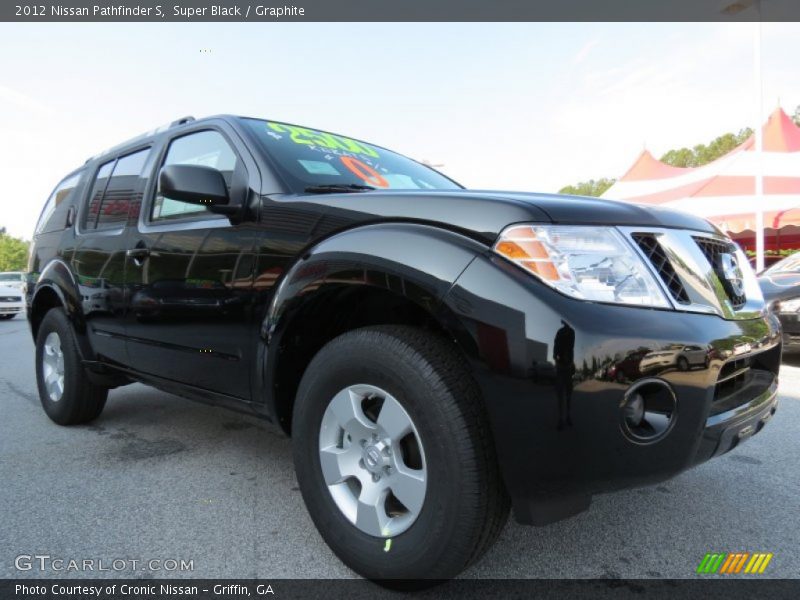 Super Black / Graphite 2012 Nissan Pathfinder S