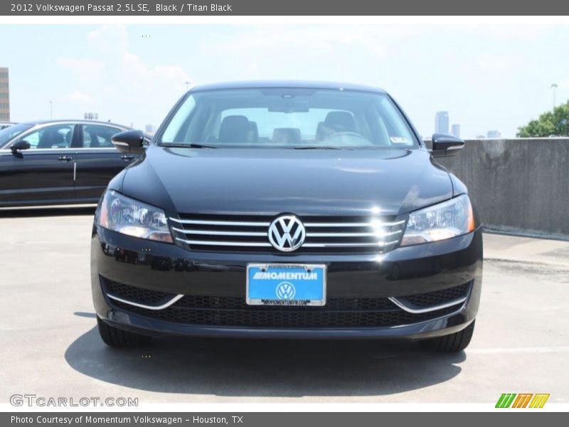 Black / Titan Black 2012 Volkswagen Passat 2.5L SE