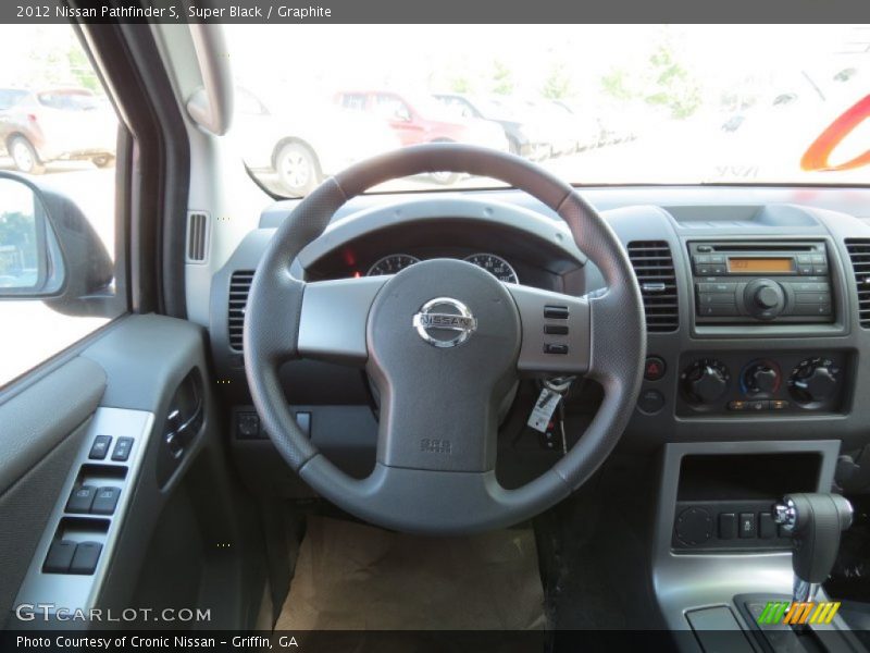Super Black / Graphite 2012 Nissan Pathfinder S