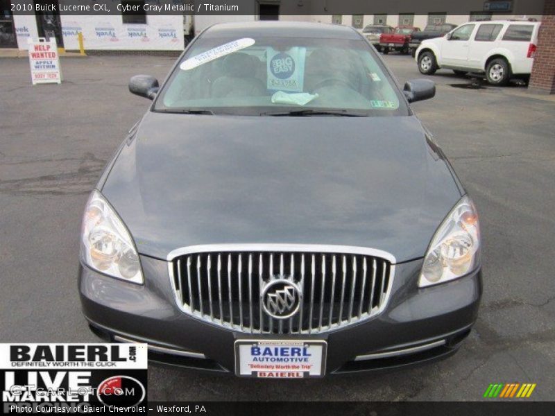 Cyber Gray Metallic / Titanium 2010 Buick Lucerne CXL