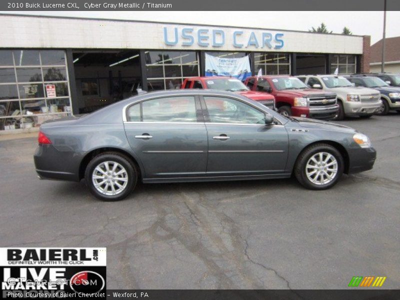 Cyber Gray Metallic / Titanium 2010 Buick Lucerne CXL