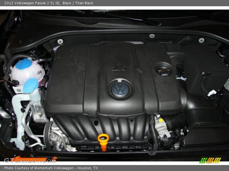 Black / Titan Black 2012 Volkswagen Passat 2.5L SE