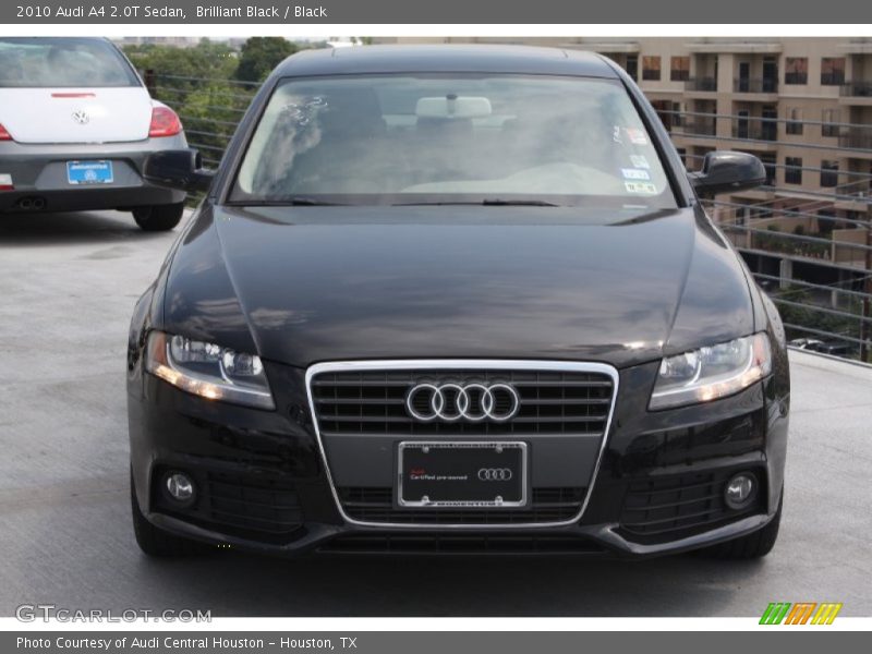 Brilliant Black / Black 2010 Audi A4 2.0T Sedan