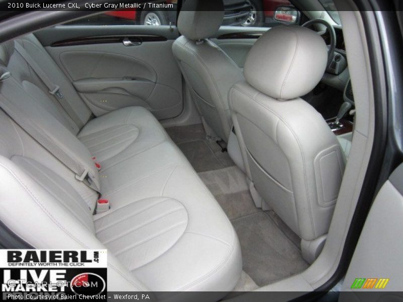 Cyber Gray Metallic / Titanium 2010 Buick Lucerne CXL