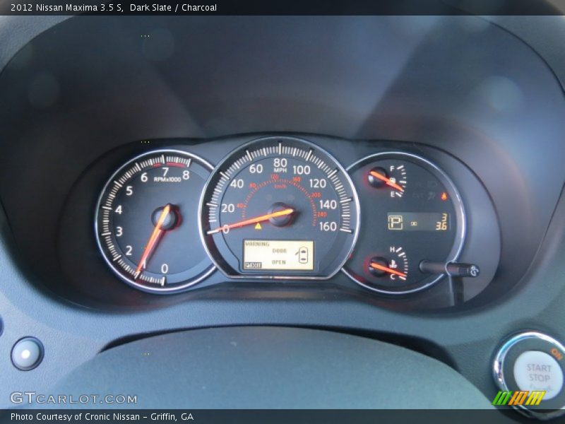 Dark Slate / Charcoal 2012 Nissan Maxima 3.5 S