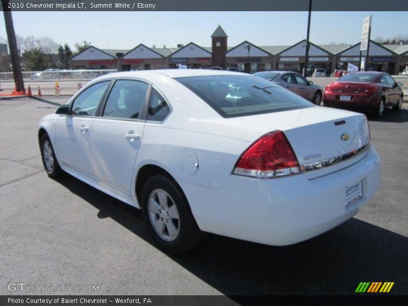 Summit White / Ebony 2010 Chevrolet Impala LT
