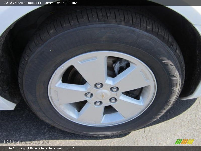 Summit White / Ebony 2010 Chevrolet Impala LT
