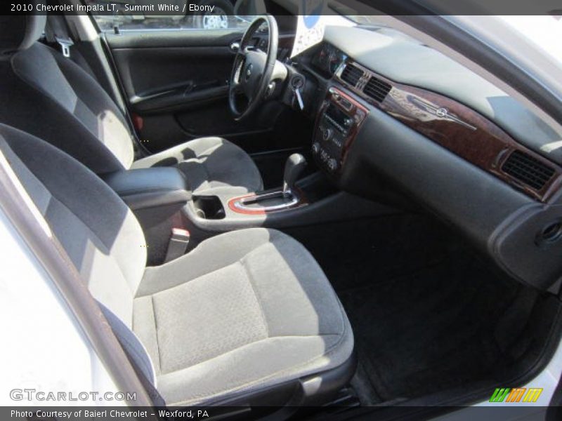 Summit White / Ebony 2010 Chevrolet Impala LT