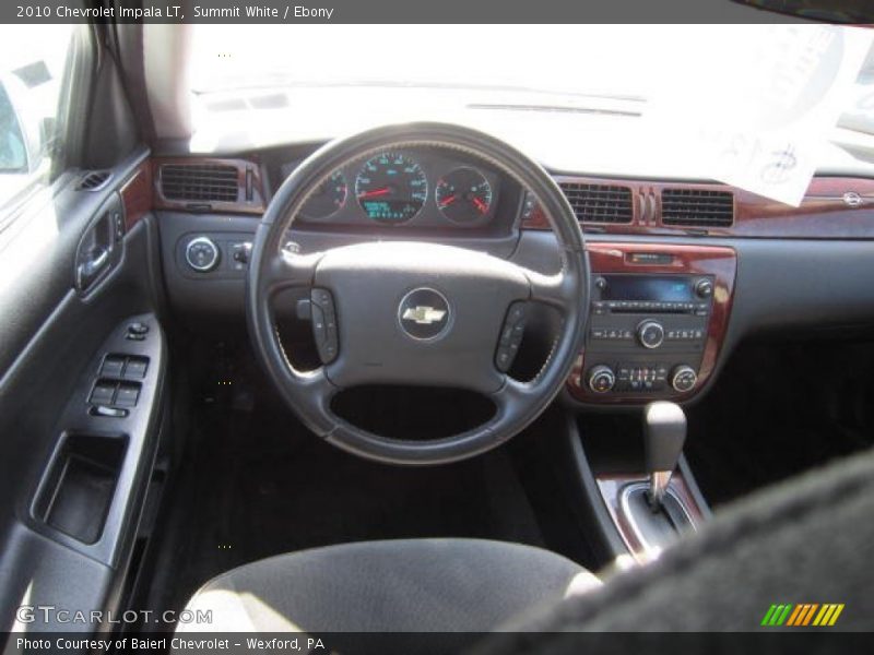 Summit White / Ebony 2010 Chevrolet Impala LT