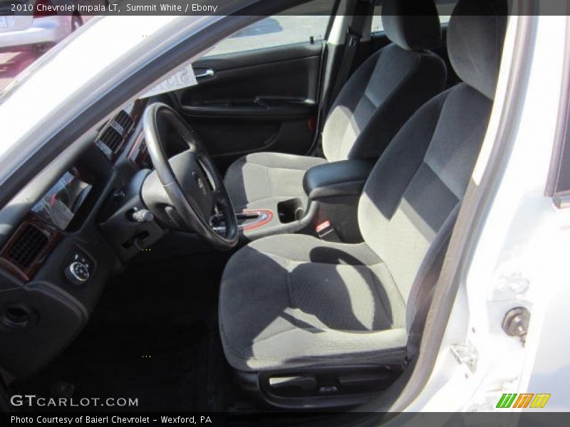 Summit White / Ebony 2010 Chevrolet Impala LT