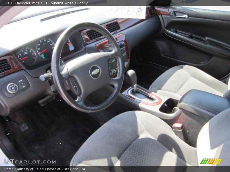 Summit White / Ebony 2010 Chevrolet Impala LT