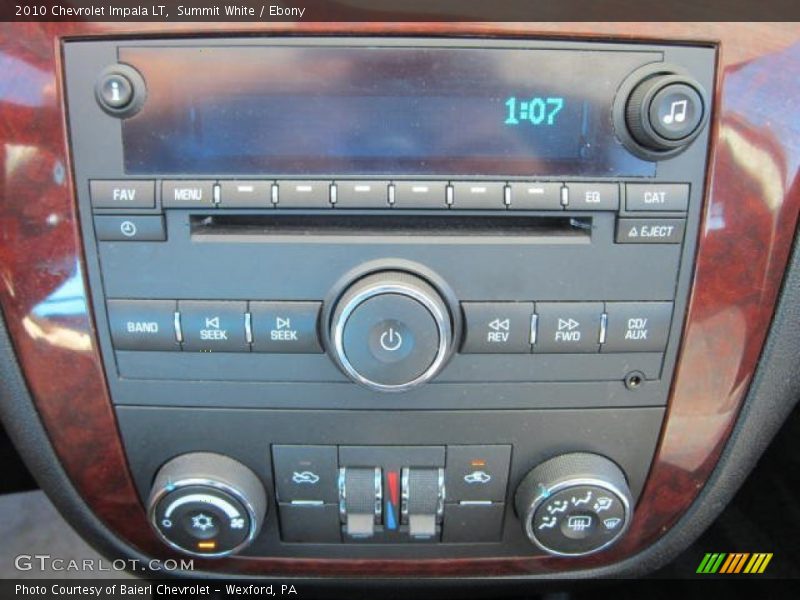 Summit White / Ebony 2010 Chevrolet Impala LT