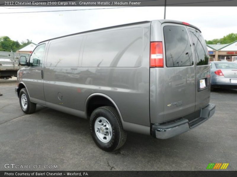 Graystone Metallic / Medium Pewter 2012 Chevrolet Express 2500 Cargo Van