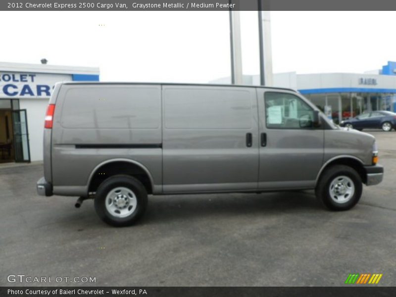 Graystone Metallic / Medium Pewter 2012 Chevrolet Express 2500 Cargo Van