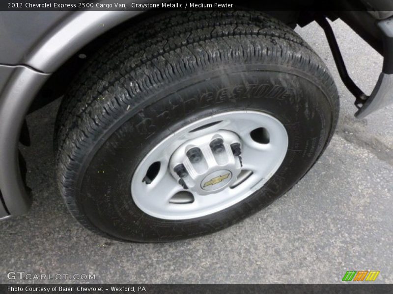 Graystone Metallic / Medium Pewter 2012 Chevrolet Express 2500 Cargo Van