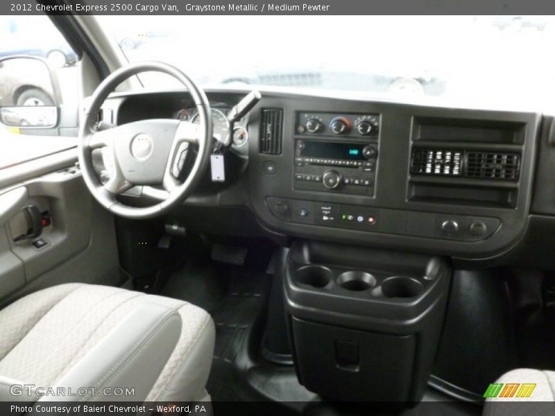 Graystone Metallic / Medium Pewter 2012 Chevrolet Express 2500 Cargo Van