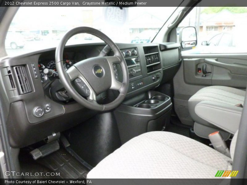 Graystone Metallic / Medium Pewter 2012 Chevrolet Express 2500 Cargo Van