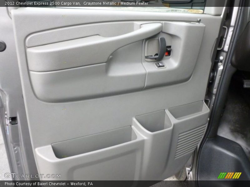 Graystone Metallic / Medium Pewter 2012 Chevrolet Express 2500 Cargo Van