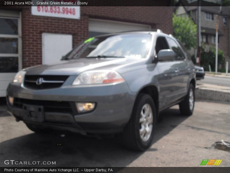 Granite Green Metallic / Ebony 2001 Acura MDX