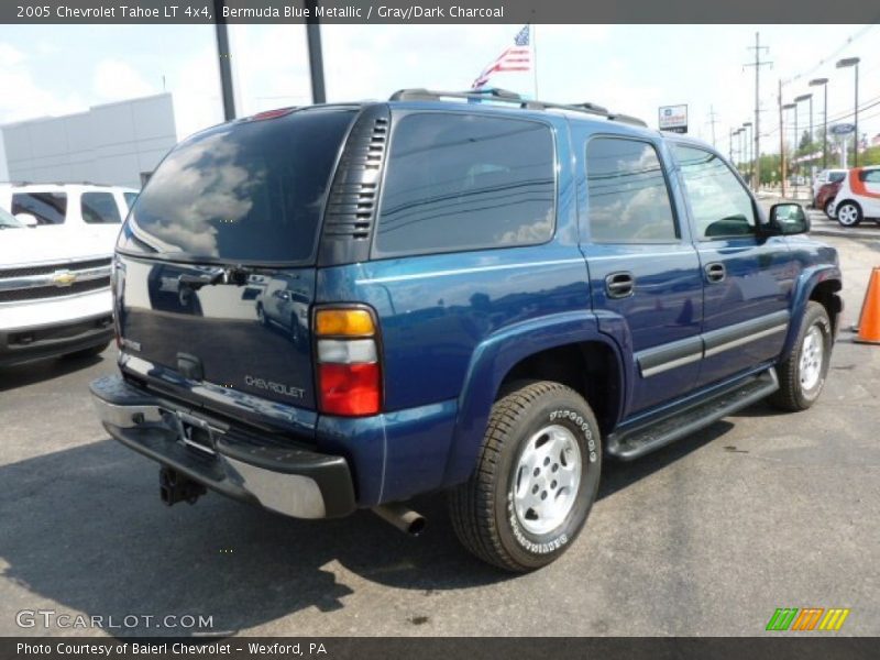 Bermuda Blue Metallic / Gray/Dark Charcoal 2005 Chevrolet Tahoe LT 4x4