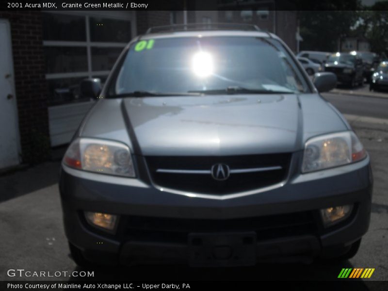 Granite Green Metallic / Ebony 2001 Acura MDX