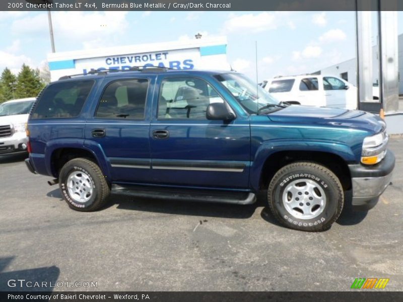 Bermuda Blue Metallic / Gray/Dark Charcoal 2005 Chevrolet Tahoe LT 4x4