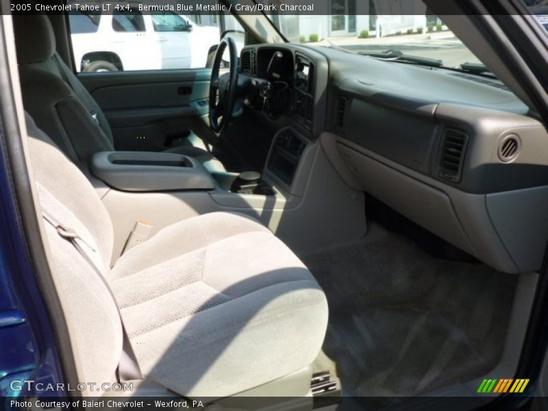 Bermuda Blue Metallic / Gray/Dark Charcoal 2005 Chevrolet Tahoe LT 4x4