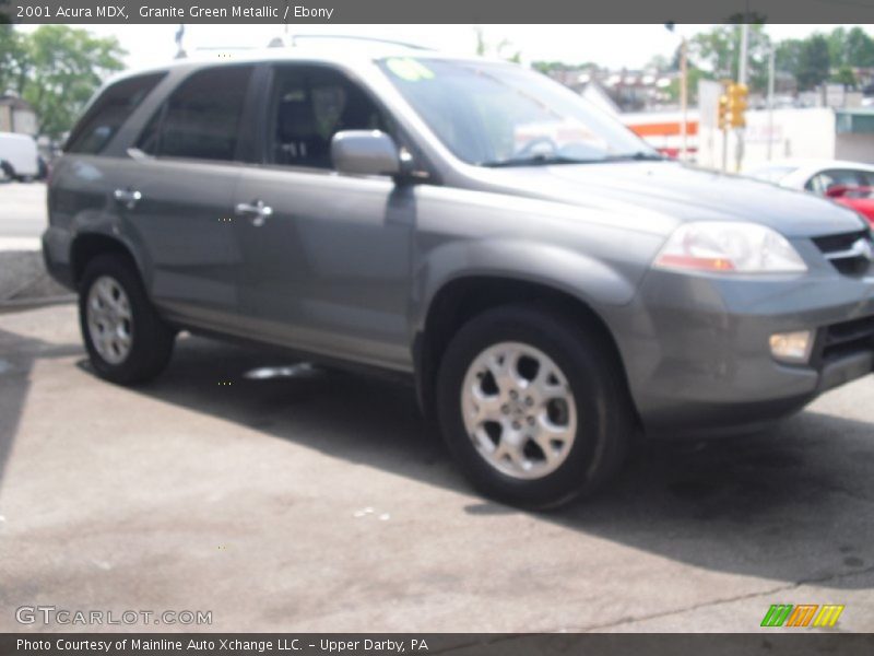 Granite Green Metallic / Ebony 2001 Acura MDX