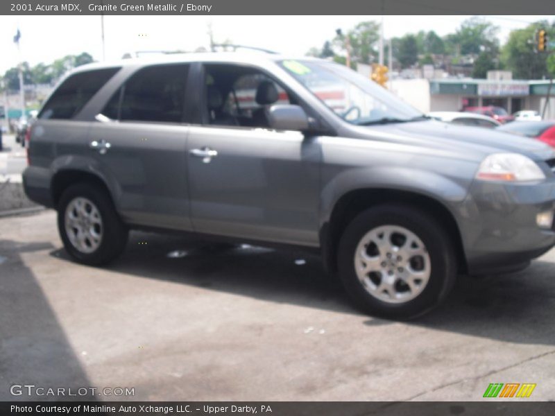 Granite Green Metallic / Ebony 2001 Acura MDX