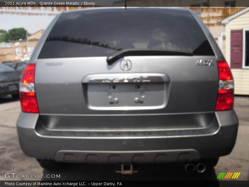 Granite Green Metallic / Ebony 2001 Acura MDX