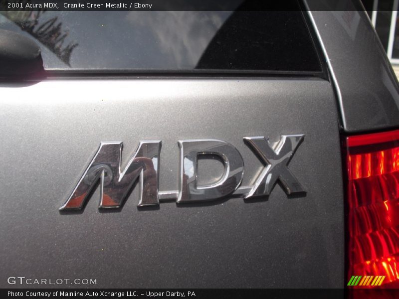 Granite Green Metallic / Ebony 2001 Acura MDX