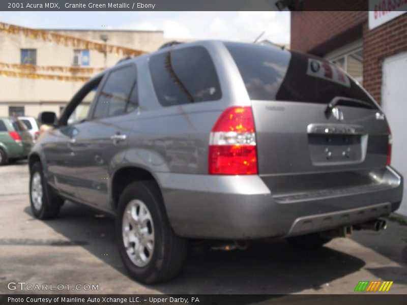 Granite Green Metallic / Ebony 2001 Acura MDX