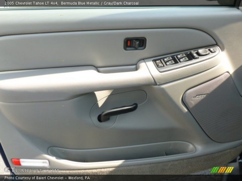 Bermuda Blue Metallic / Gray/Dark Charcoal 2005 Chevrolet Tahoe LT 4x4