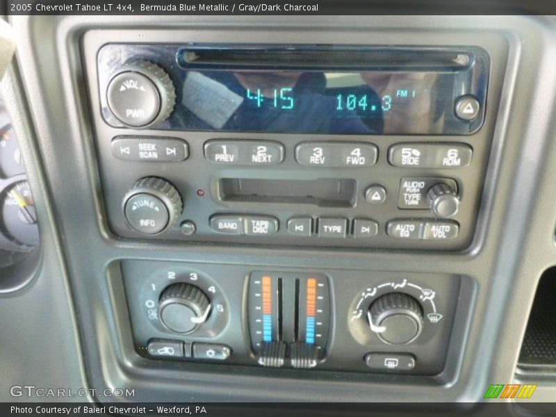Bermuda Blue Metallic / Gray/Dark Charcoal 2005 Chevrolet Tahoe LT 4x4