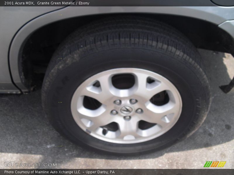 Granite Green Metallic / Ebony 2001 Acura MDX