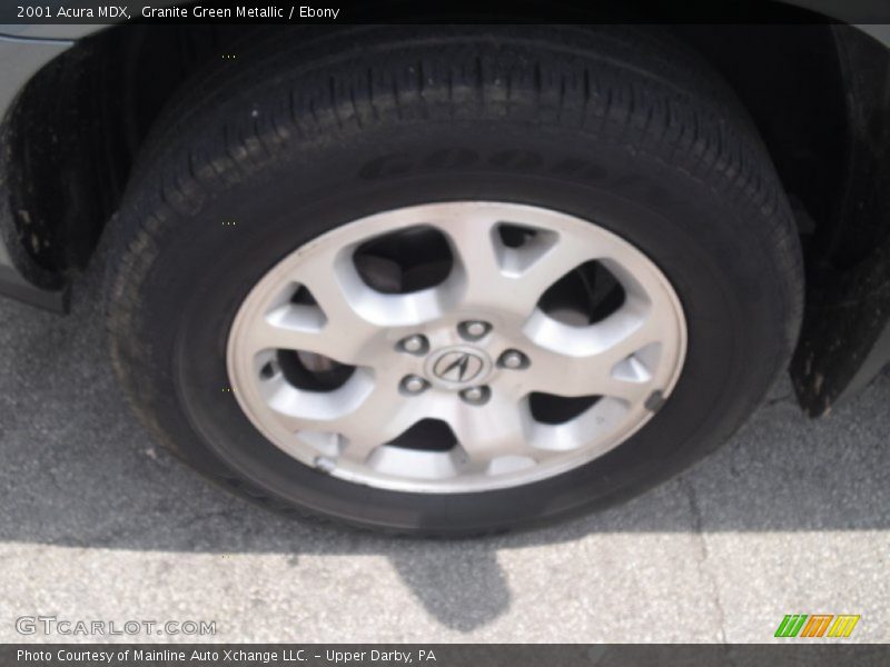 Granite Green Metallic / Ebony 2001 Acura MDX