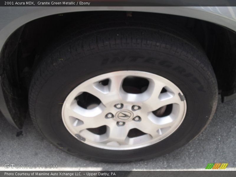 Granite Green Metallic / Ebony 2001 Acura MDX