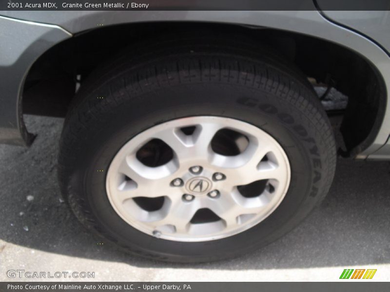 Granite Green Metallic / Ebony 2001 Acura MDX