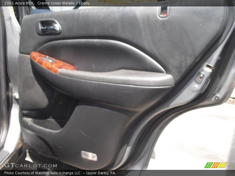 Granite Green Metallic / Ebony 2001 Acura MDX