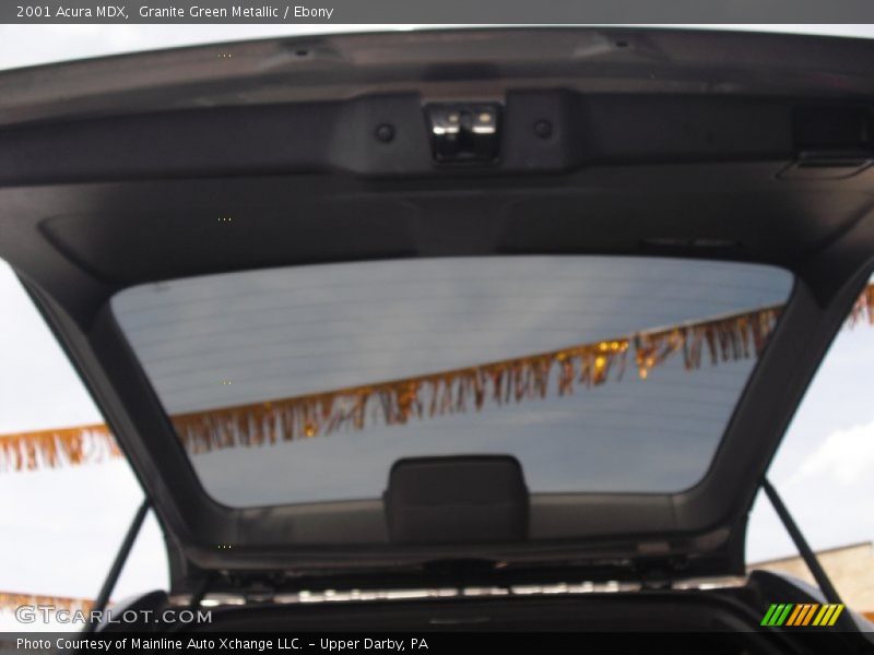 Granite Green Metallic / Ebony 2001 Acura MDX