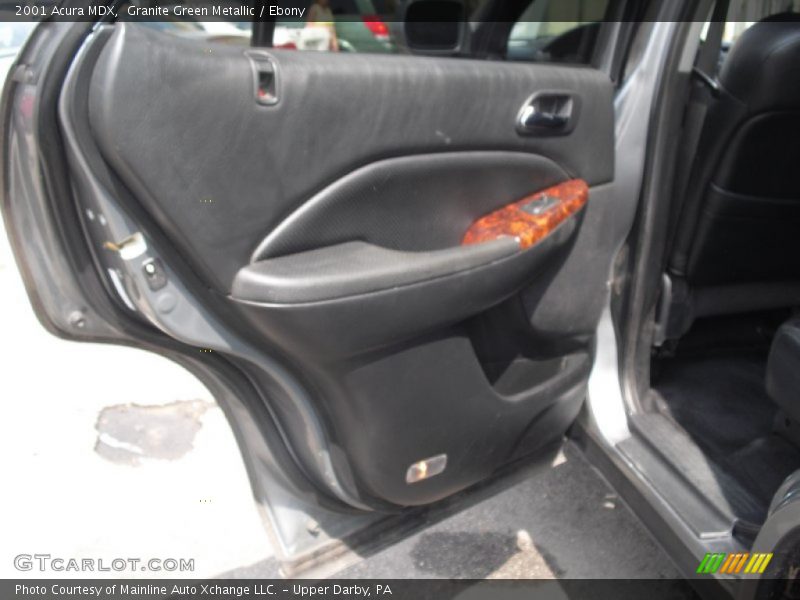 Granite Green Metallic / Ebony 2001 Acura MDX