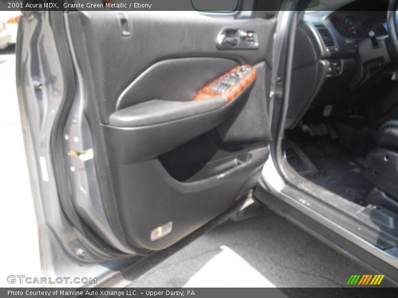 Granite Green Metallic / Ebony 2001 Acura MDX