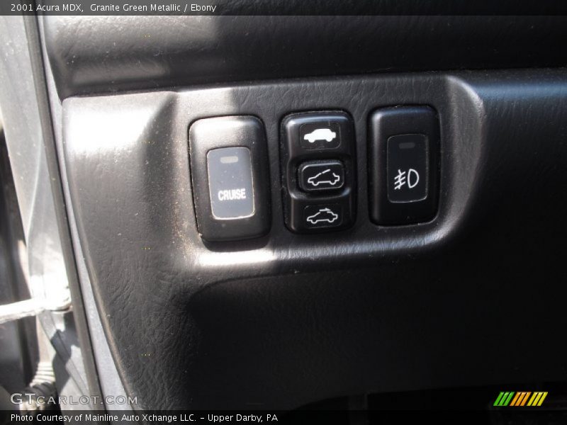 Granite Green Metallic / Ebony 2001 Acura MDX
