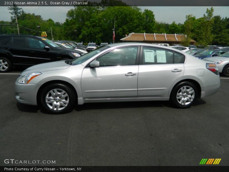 Ocean Gray / Charcoal 2012 Nissan Altima 2.5 S