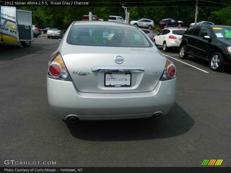 Ocean Gray / Charcoal 2012 Nissan Altima 2.5 S