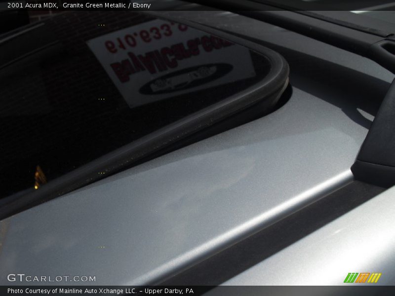 Granite Green Metallic / Ebony 2001 Acura MDX