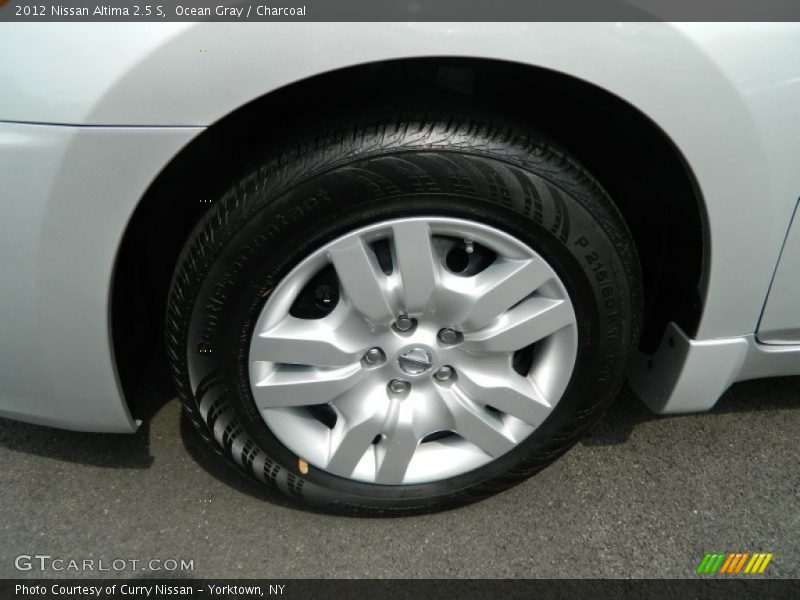 Ocean Gray / Charcoal 2012 Nissan Altima 2.5 S