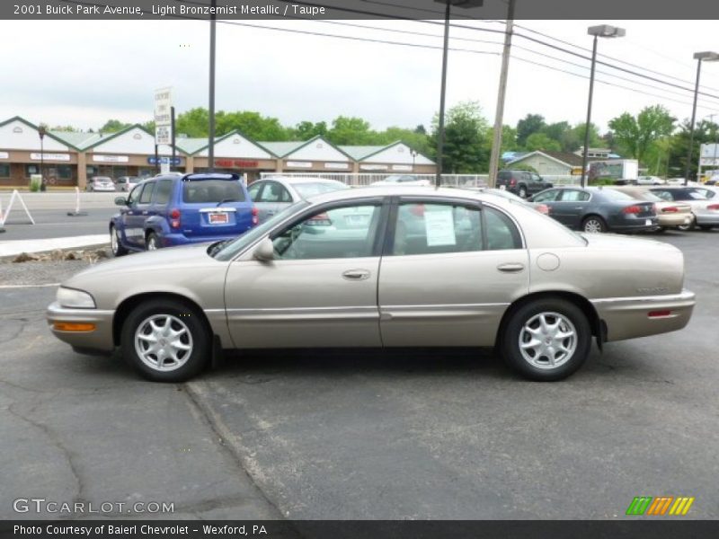 Light Bronzemist Metallic / Taupe 2001 Buick Park Avenue